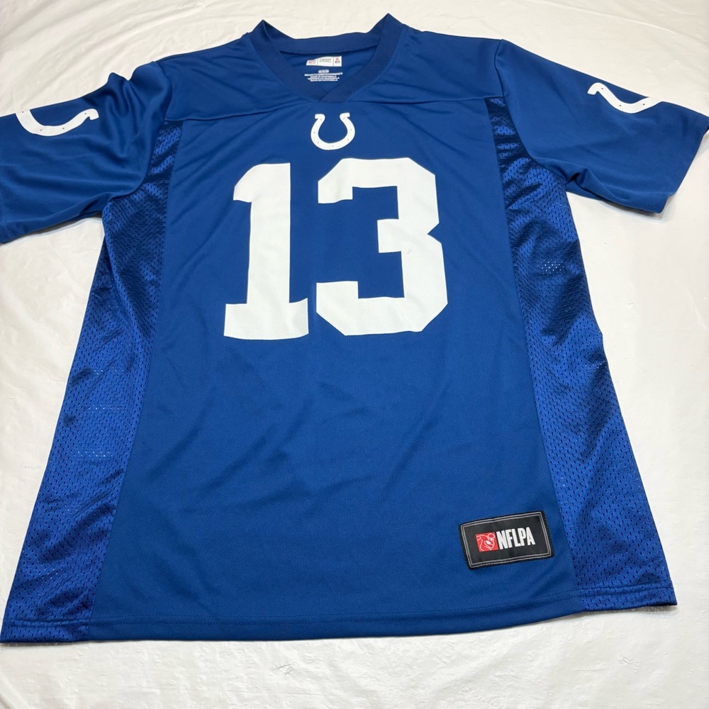 NFLPA NFL Indianapolis Jersey #13 TY Hilton Men’s Medium